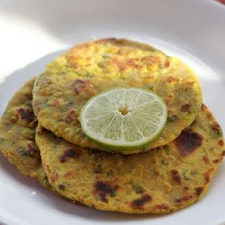 Missy Roti – Golden Flatbreads with Onion, Cilantro and Thyme
