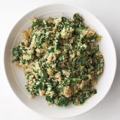 Quinoa-and-Spinach Pilaf