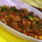 Chicken and Mushroom Goulash with Gnocchi