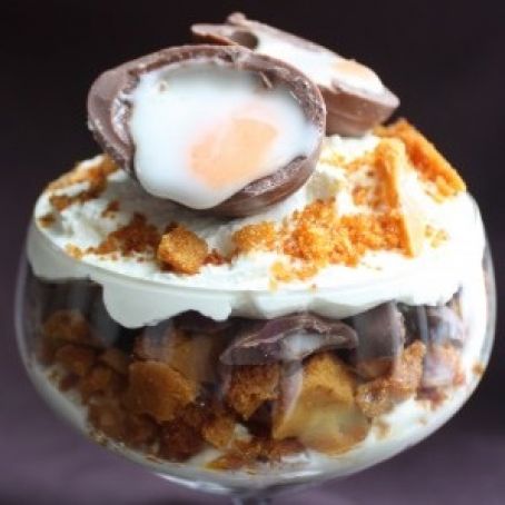 Cadbury Creme Egg Mess