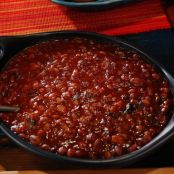 Pinto Beans with Burnt Ends