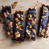 Vegan Chocolate Tart with Salted Oat Crust