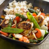 Stir- It- Up Chicken and Snow Peas