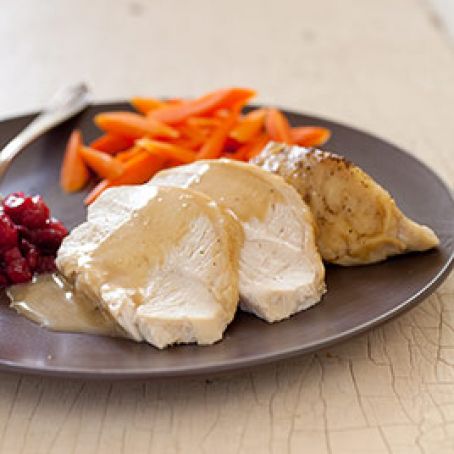 Braised Turkey with Gravy