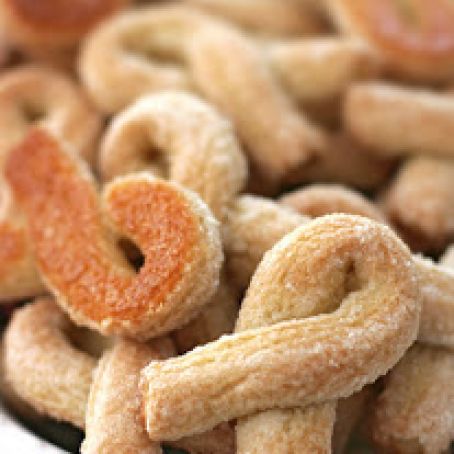 COOKIES - Twisted Cookies from the Val d’Aosta (Torcettini di Saint Vincent)