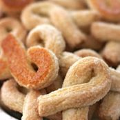 COOKIES - Twisted Cookies from the Val d’Aosta (Torcettini di Saint Vincent)