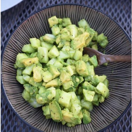 Cucumber Avocado Salad