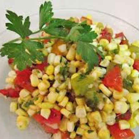 Corn and Bell Pepper Salad