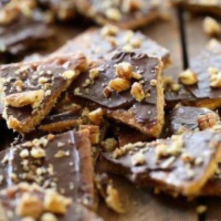 candy - graham cracker toffee