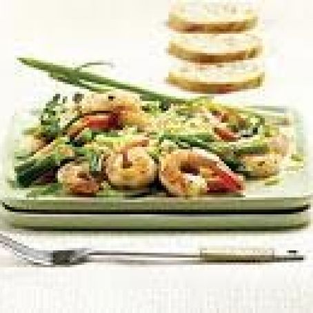 Shrimp and Orzo Italiano