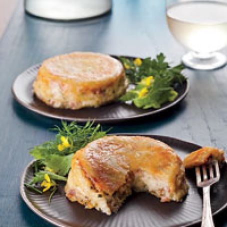 White Lasagna Cupcakes