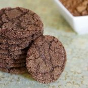 Simple Delicious Dark Chocolate Cookies