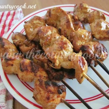Grilled Chicken Skewers