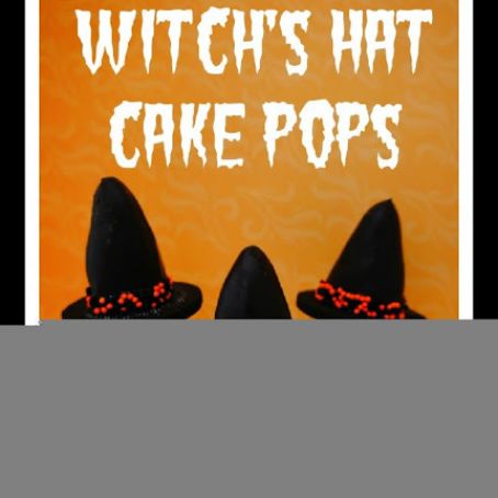 Witch hat cakepop