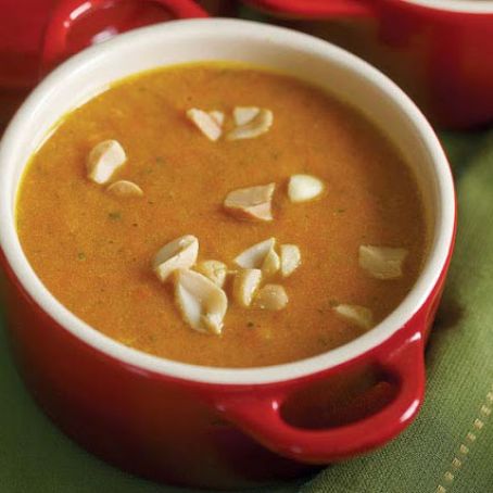 Curried Carrot Soup with Cilantro