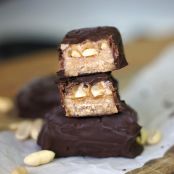 Healthy Snickers Bars (Vegan)