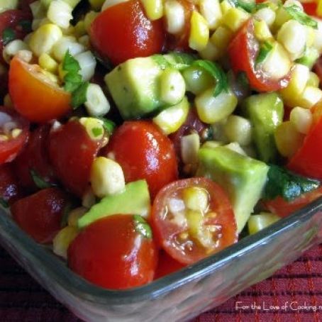Corn, Avocado & Tomato Salad