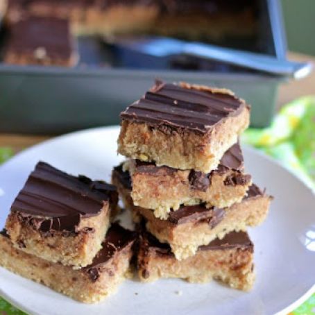 Gluten free No bake Samoa Bars