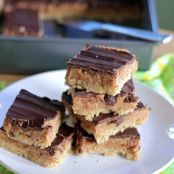 Gluten free No bake Samoa Bars