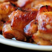 Honey & Soy Baked Chicken Thighs