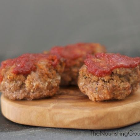 MINI MEATLOAVES (HEALTHY, PALEO, ALLERGEN-FRIENDLY)