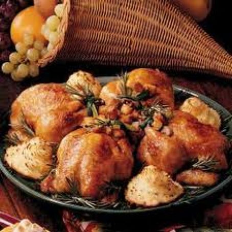 Cornish hens: A special little meal