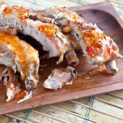Baby back ribs with Thai Chile Sauce