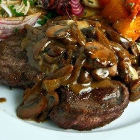Mushroom Topping for Steak