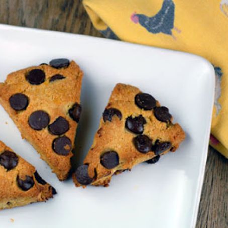 quickbread - orange dark chocolate chip scones