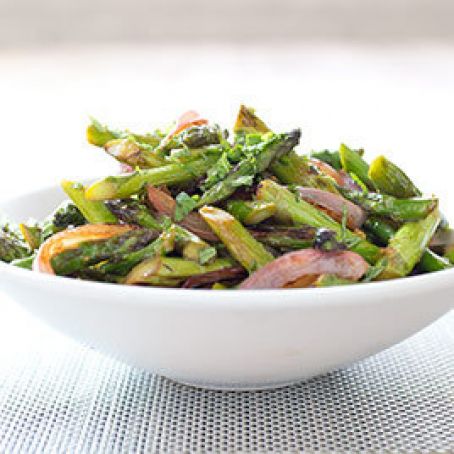 Stir-Fried Asparagus with Red Onion - Cook's Illustrated