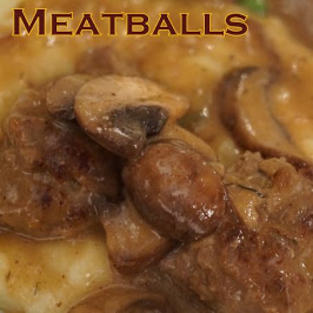 Beef Stroganoff Meatballs