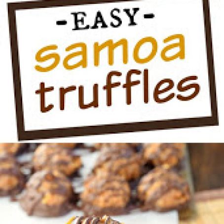 Samoa Truffles