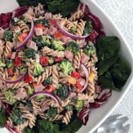 Broccoli, Ham & Pasta Salad