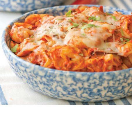 Cheesy Baked Tortellini