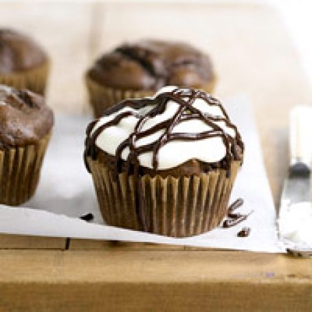 CHOCOLATE CUPCAKES WITH A KICK