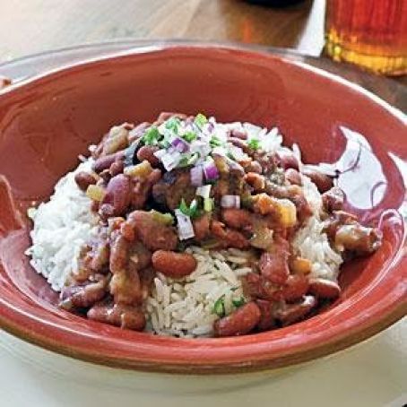 Slow cooker Red Beans and Rice