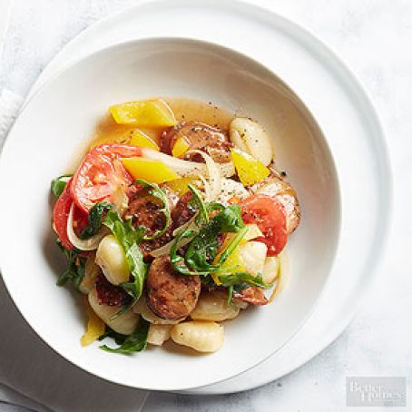 Gnocchi and Sausage
