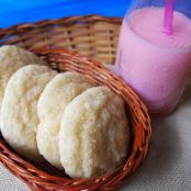 Soft and Chewy Almond Sugar Cookies