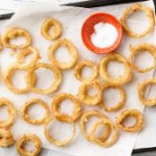 Cornmeal-Fried Onion Rings