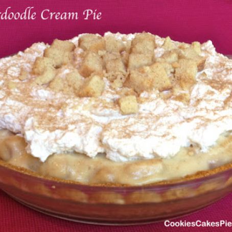 Snickerdoodle Cream Pie