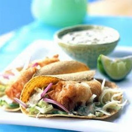Beer Battered Fish Tacos