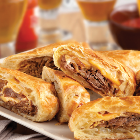 Philly Cheesesteak Rolls