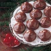 Chocolate Covered Cherry Cookies
