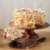Caramel Italian Cream Cake