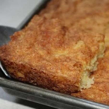 Pineapple Butter Sponge Bars