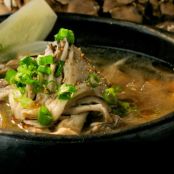 Maitake-Chicken Hot and Sour