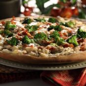 Garlic Mashed Potato Pizza