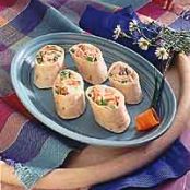 Appetizers (Chicken Tortilla Roll-Ups)