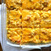 Loaded Cauliflower & Chicken Casserole