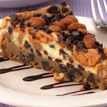 Chocolate Chip-Peanut Butter Torte